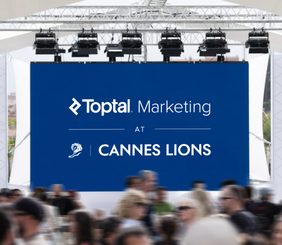 Toptal Marketing at Cannes Lions