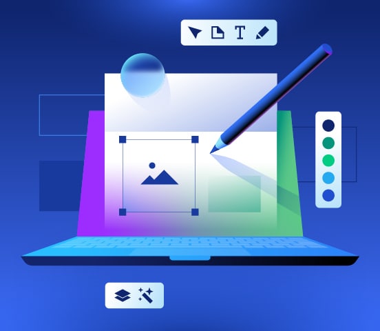 Timeline Network Illustration