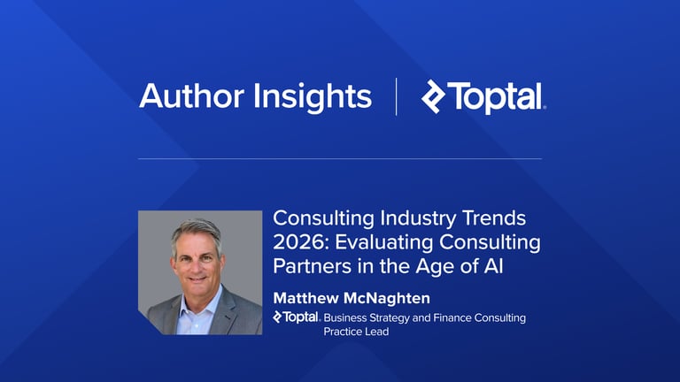 Image of Consulting Industry Trends 2026: Evaluating Consulting Partners in the Age of AI publication