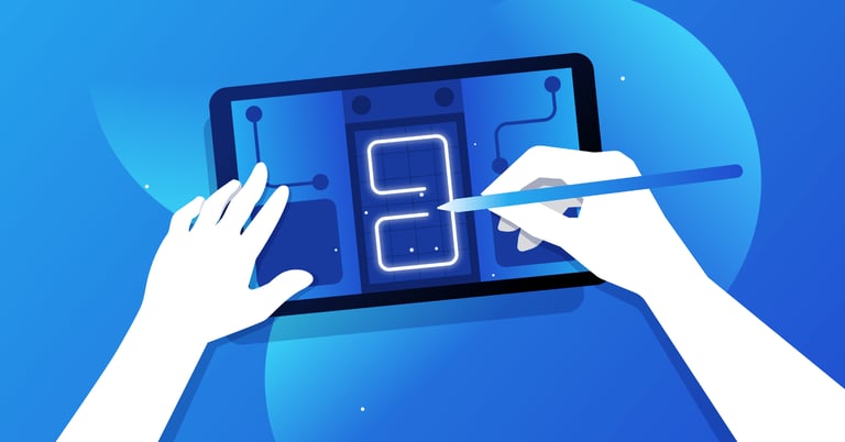 Image of Apple Arcade’s Lumen: A Promotional Art and Logo Case Study publication