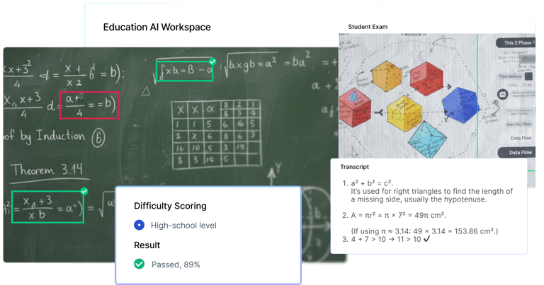 Education platform illustration