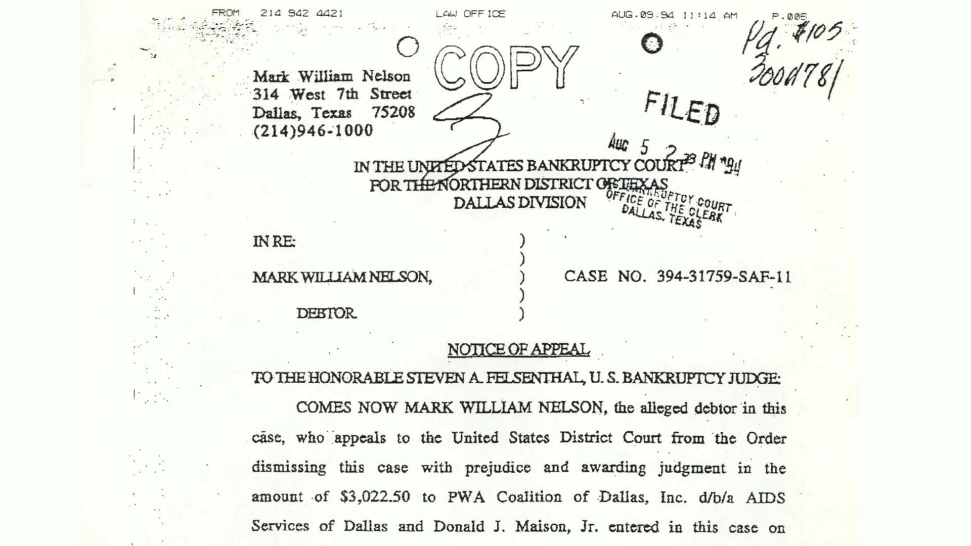 Legal workflow