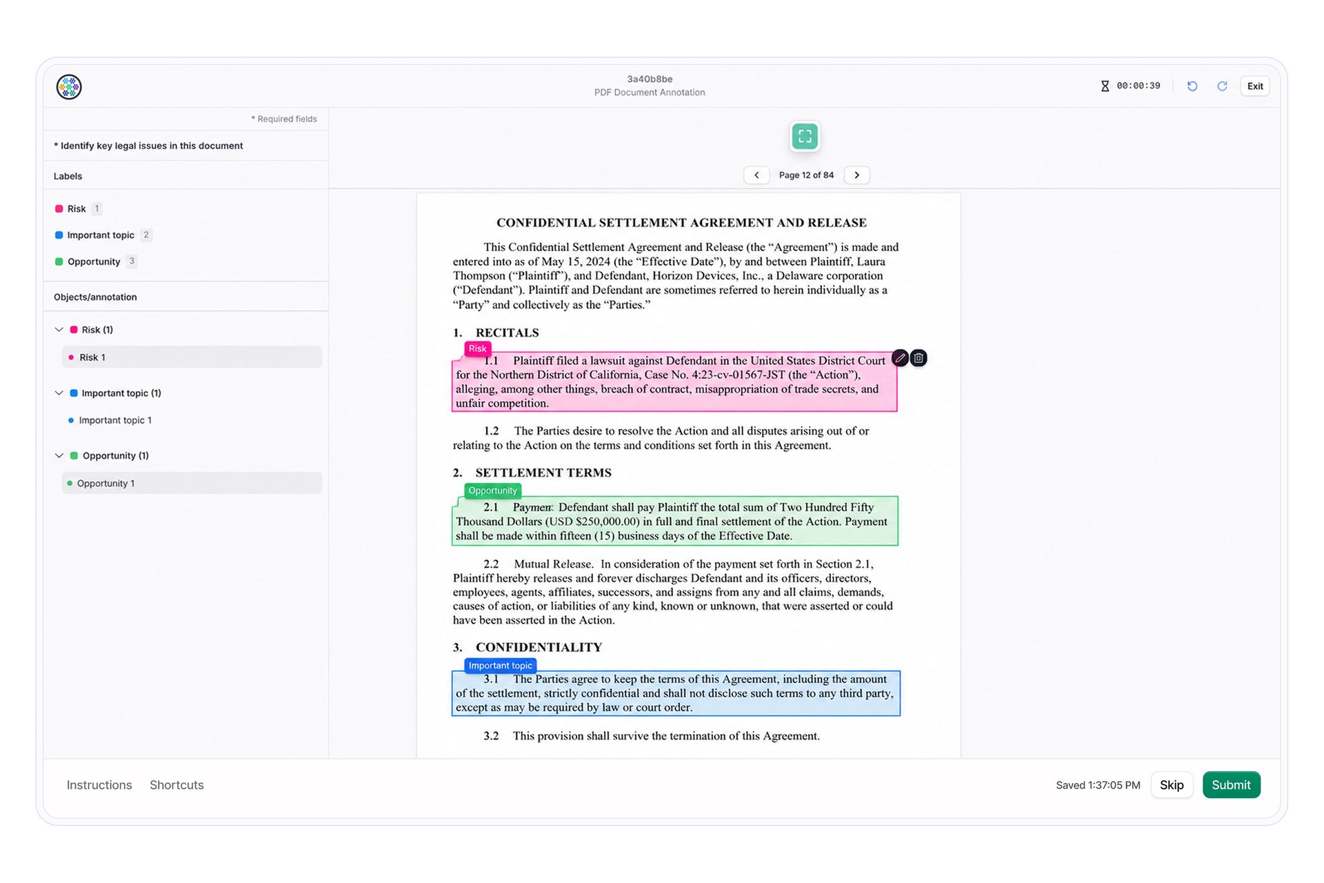 NDA Clause Library Builder