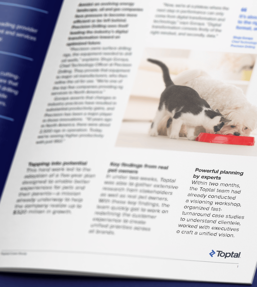 Global CPG firm aligns brands to elevate customer journey.