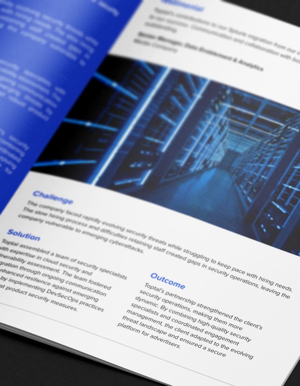 Toptal enables global media giant to advance security operations amid digital transformation.