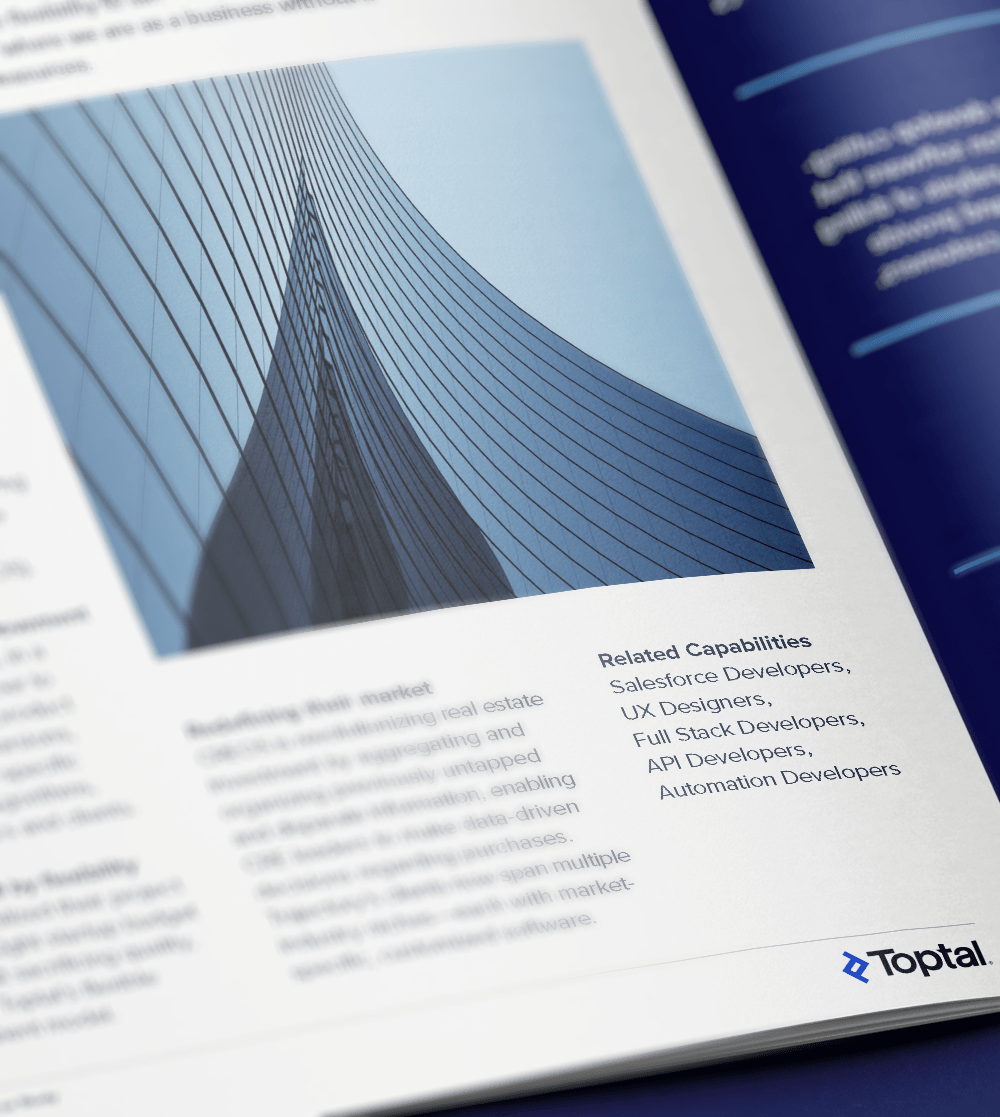 Toptal Salesforce developers help Trajectory revolutionize real estate investing.