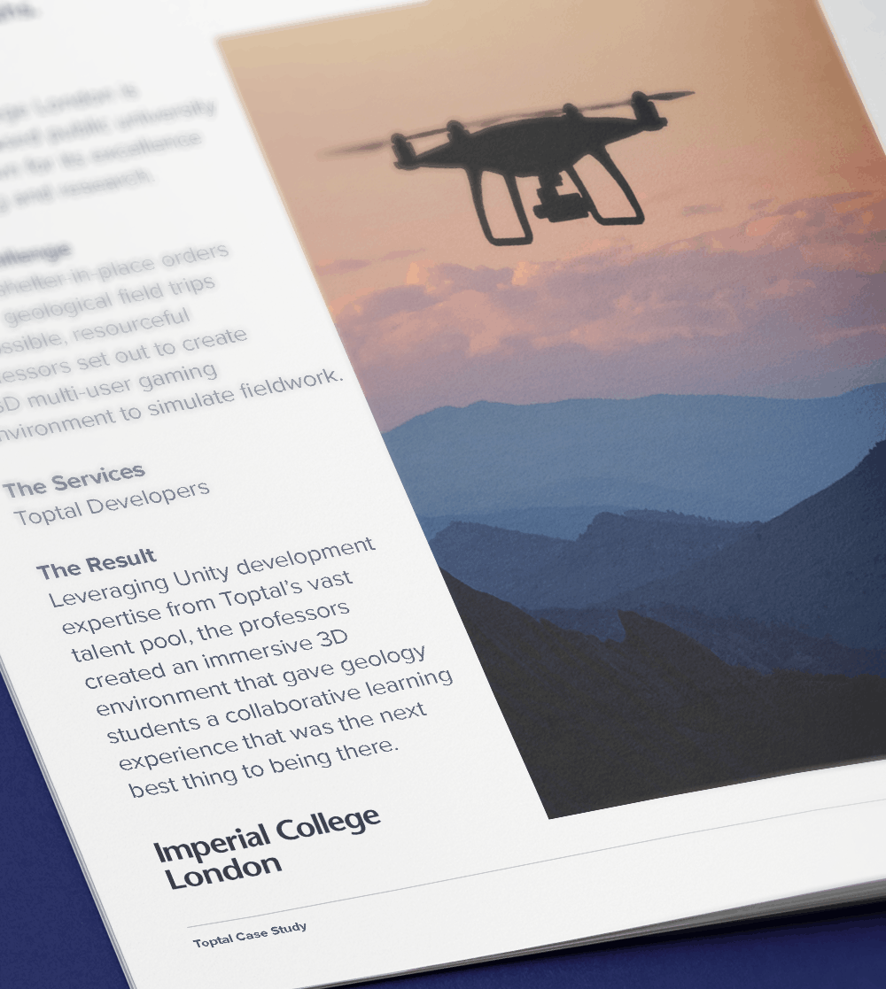 Toptal helps Imperial College London launch robust virtual fieldwork platform in just three months.