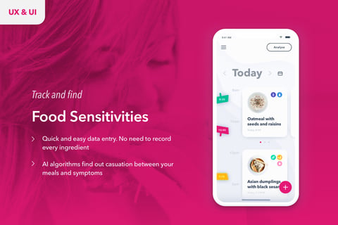 Food Sensitivities App project
