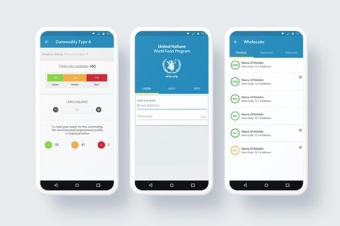Mobile Apps for United Nations WFP project