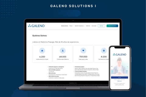 Galeno Web and Mobile project