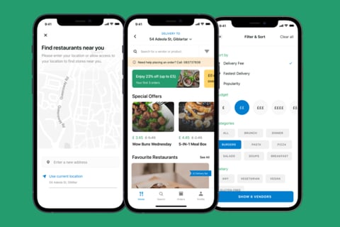 Rock Hero | Food Delivery project