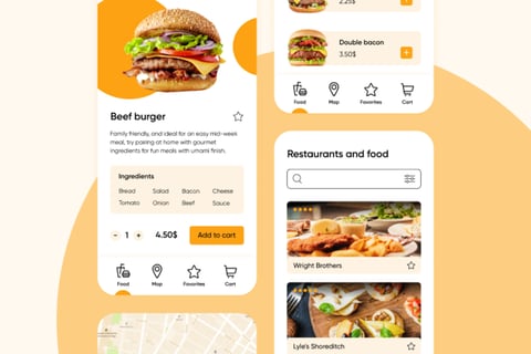 Delivery Food Mobile App - Foody project