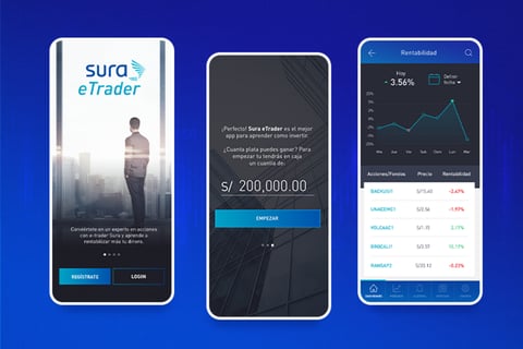 eTrader Surar - Mobile App project