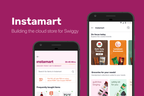 Grocery Shopping Experience for Swiggy project