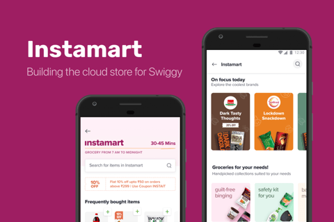 Grocery Shopping Experience for Swiggy project
