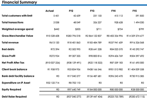 Valuation (DCF and Multiples Method) for Consumer-lending Fintech project