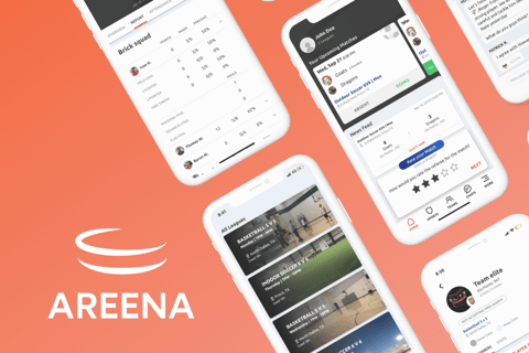 Areena | Mobile App for Amateur Sport Leagues project