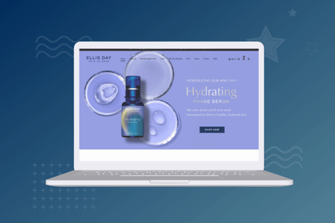 Ellisday | Online Store for a Cosmetic Brand project