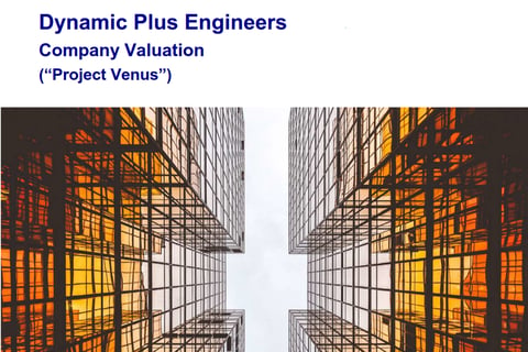 DCF Valuation of a $4 Million Engineering Service Company Ahead of a Cross-border M&A Transaction project