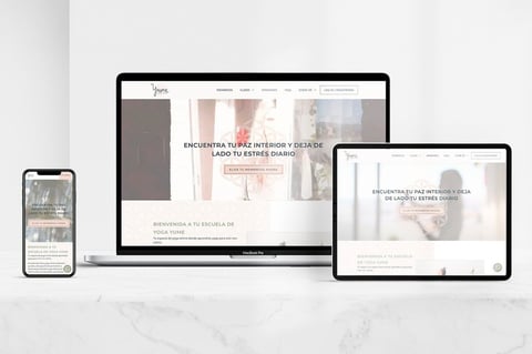 Membership Site for Yoga Classes project
