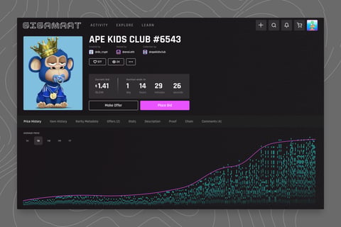 NFT Marketplace project