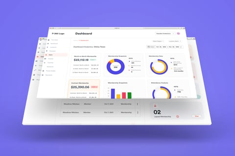 Web App for a Gym Franchise in San Diego project