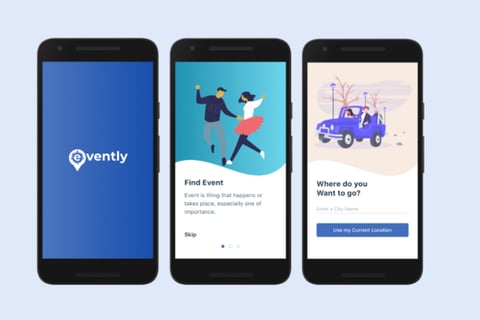 Evently Booking App project