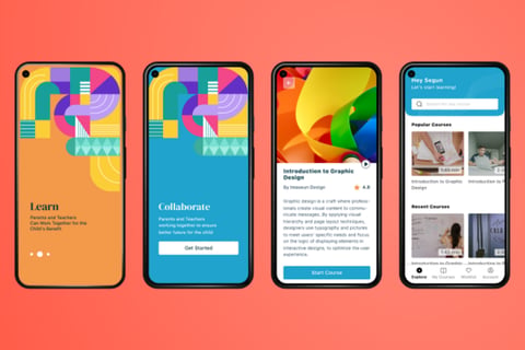 Learning App for Students project