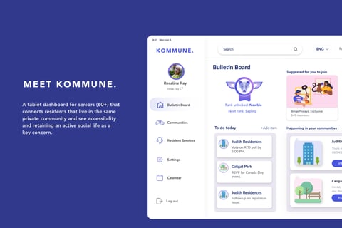 Kommune—Community Connection App for Seniors project