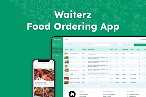 Waiterz | On-site Food Ordering App project