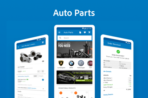 Auto Parts | Mobile App project
