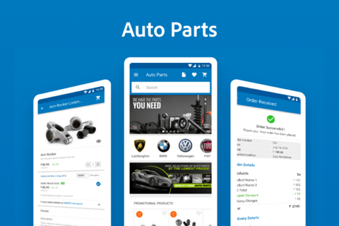Auto Parts | Mobile App project
