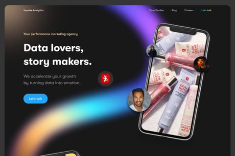 Marketing Agency Website project
