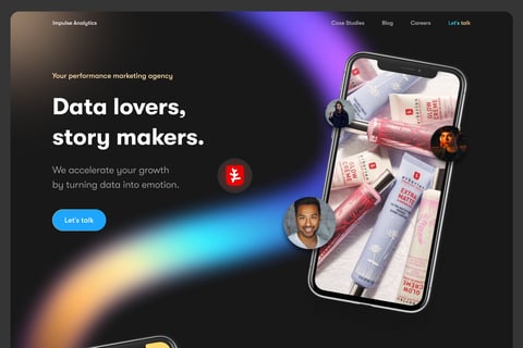 Marketing Agency Website project