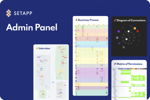 Administration Panel for Setapp (B2C SAAS Business) project