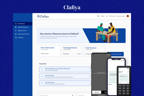 Clafiya Healthcare project