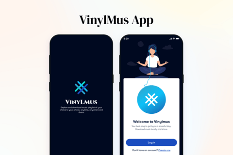 VinylMus Music App project