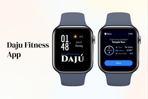 Daju Fitness Mobile App project