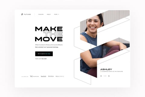 Future | Fitness Website Concept project