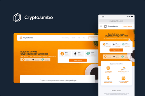 CryptoJumbo | Learn and Trade Crypto Assets project