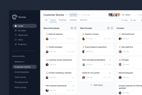 An Enterprise Project Management Platform project