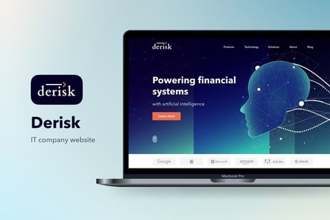 IT Company Website Design project