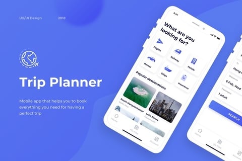 Trip Planner Mobile App project