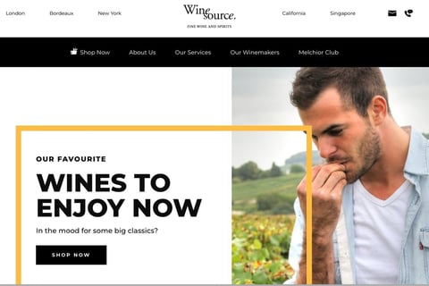 Wine Source Group Business Pivot During the Pandemic project