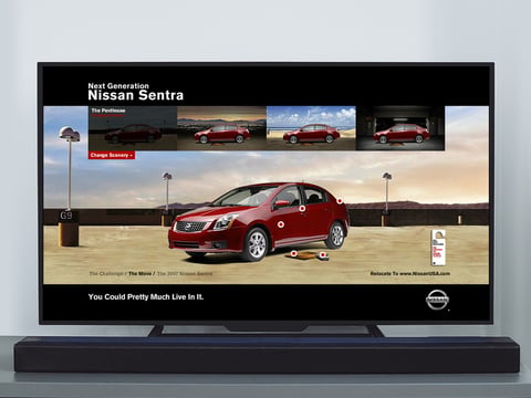 Animation Design for Nissan Advertorial Unit project