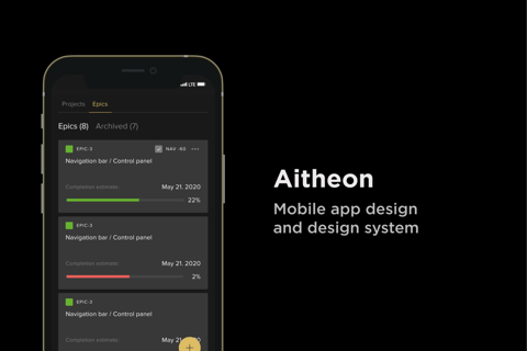 Aitheon | Mobile Application for Business Automation project