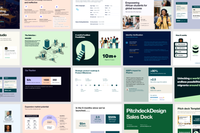 Pitch Decks and Presentations | infographics Designs | Data Visualization Works