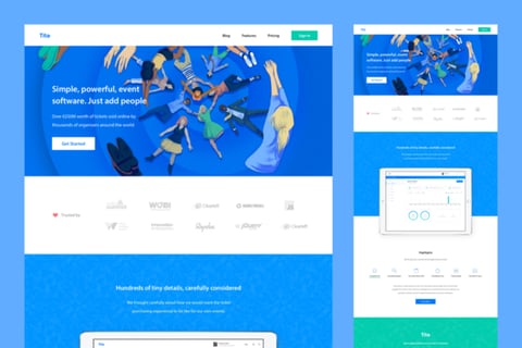 Landing Page | Platform | SaaS project