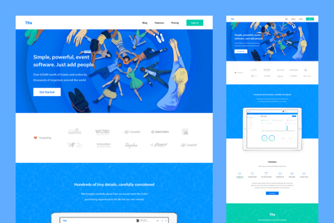 Landing Page | Platform | SaaS project