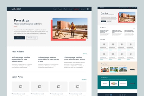 Website | SDS Capital Group project